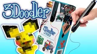 3Doodler Create Unboxing + 3D Pen Sculpture!