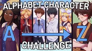 I Drew A Character For Every Letter Of The Alphabet!