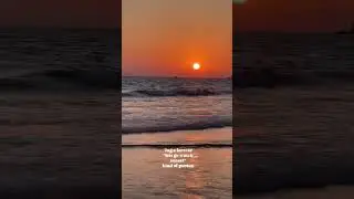 Sunset view #moj #kundmalir #goldcoastresort #sunset #beachvibes #sunshine #viral #viralvideo