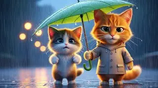 Lost Kitten in the Rain 🌧️🐾 Mama Cat’s Heartwarming Rescue (Cozy AI Story)