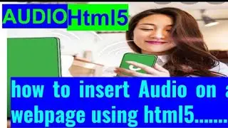 Audio html5 | audio tag in html5