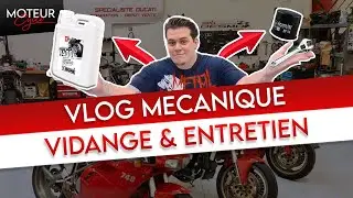 On se lance sur la vidange & l'entretien, Vlog méca #1 - Moteur Cycle