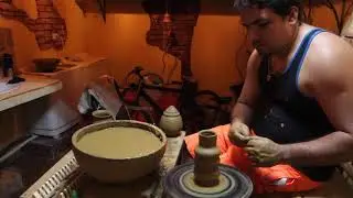 Pottery lesson at Casa El Ceramista