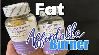 Night Time Fat Burner Capsules | Miss Unboxing