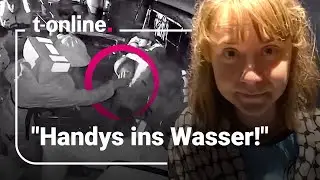 Gaza: Greta Thunbergs Schiff gestoppt – plötzlich fliegen Handys über Bord
