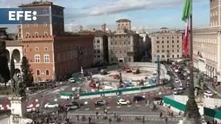 Roma se llena de obras para embellecerse ante el Jubileo de 2025