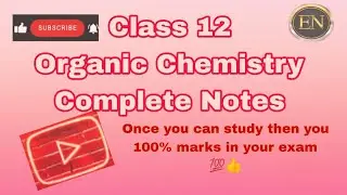 Complete organic chemistry notes of class 12 cbse |ncert| handwritten good notes💯👍.