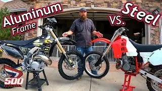 Honda CR 500 weight comparison. The results are surprising