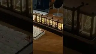 This desk clock is way cooler than I expected.