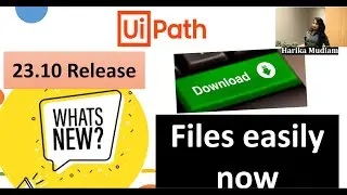 UiPath 23.10 Rel - Downloading is easy now. 