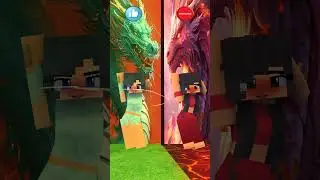 WIND DRAGON🍃 VS FIRE DRAGON🔥? BEST FOR @Aphmau - FUNNY ANIMATION