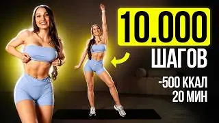 Минус 500 Ккал за 20 Минут! Тренировка, Которая Заменит 10 000 Шагов!
