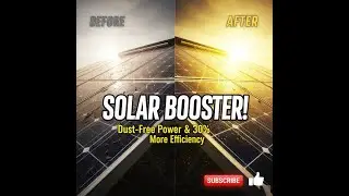Increase Solar Panel Efficiency by 10% with This Simple Invention!
