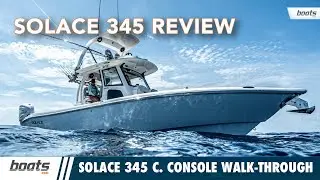 Solace 345 Walk-Through Center Console Boat Review
