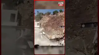 Landslide at Narsoo Samroli Hotel and Several Buildings Collapsed in Udhampur