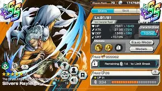 lvl 91 Boost 1 Green Attacker Rayleigh Gameplay|OPBR|SS League