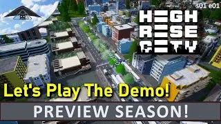 Let's Play Highrise City - s01 e01 [ Demo ]