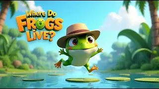 Where Do Frogs Live? 🐸# Nature Nuggets for Kids |#Fun Animal Facts #Shorts