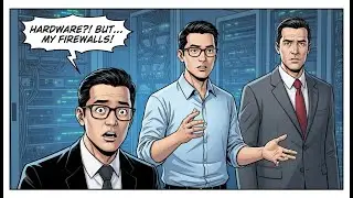 🤖AI Cyber War: Hardware's Hidden Threat! AMD #easy2digital #aiart 