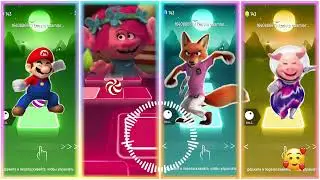 Mario🆚Rose🆚Nick Wilde🆚Parodia