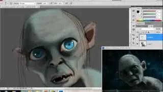 Gollum Speed Painting - SimoSociety
