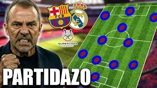💥El 11 del Barça de HANSI FLICK para GANAR al REAL MADRID en la SUPERCOPA DE ESPAÑA