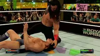 WWE - Roman Reigns vs Gunther Royal Rumble Riyadh 2026 WWE2K25 Wrestling Match to WrestleMania 42