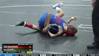 Big Grade 5 And 6 75 Tate Hollenkamp Sebolt Wrestling Academy Vs Kalani Khiev Villa Lombard Cougar