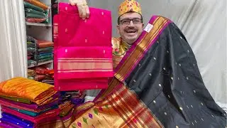 Live 🔥| Kasturi Paithani Live | Pure Silk Yeola Paithani