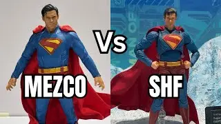 Mezco Vs SHFiguarts Superman (SDCC Display)