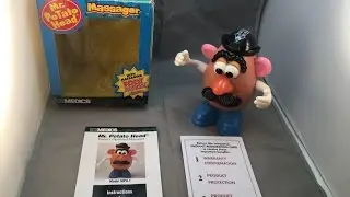 Mr. potato head with massaging foot action