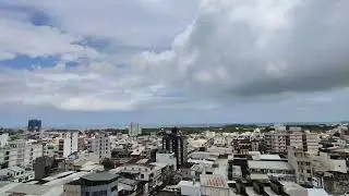 Hualien City, Taiwan. (Time Lapse) Light Show along Pacific Ocean Park. 2022/06/01 Part 2