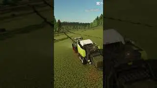 Gras Ballen pressen🚜 #viral #trending #shorts #short #farming #ls25#fs25 #ballen #pressen