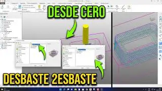 37_Operaciones de desbaste 2D con Powemill CAD CAM