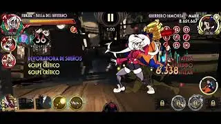 Skullgirls Undying event test, prueba de eventos inmortales