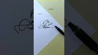 Mathiews Wolf Signature | Unleash your creativity | #signature