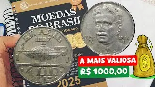 MOEDA 400 R&Eacute;IS 1938 (OSWALDO CRUZ),VALORES ATUALIZADOS 2025.
