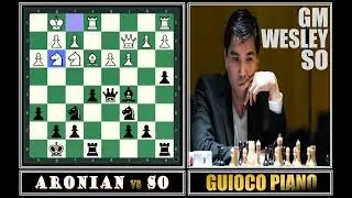 Chess Review: Gm Wesley So - Guioco Piano Opening #chess