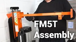 Forest Master FM5T Compact Electric Log Splitter: Step-by-Step Assembly