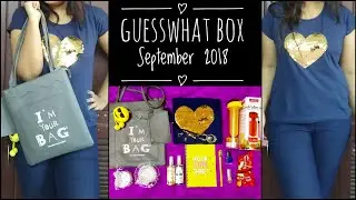 Guesswhat Box September 2018 |Best Edition so far? Giveaway open