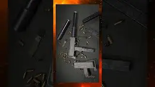 Пистолет-пулемёт Ingram MAC-10 /MAC-11 краткий обзор #shorts