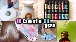 10 EVERYDAY USES OF ESSENTIAL OILS! │HOW TO USE ESSENTIAL OILS │ Essential Oil DIY's