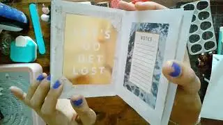 Mini Travel Journal Flip Through