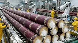 How 100 Tons of Sugarcane Are Turned Into White Sugar Every Day 🚜🏭 | MassProduction Pro