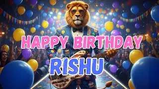 RISHU Happy Birthday Song - Happy Birthday to Rishu