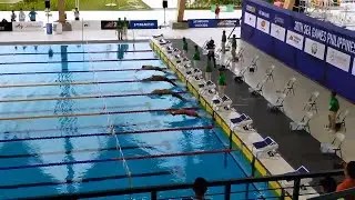 Men 100m Backstroke Heat 1 | 1ST and 2ND Place PHILIPPINES | SEA GAMES 2019
