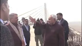 Bihar CM nitish kumar # Inspection of Construction of 6 Lane Ganga bridge Kachchi Dargah to Biddupur