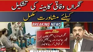 Consultation completed on formation of caretaker federal cabinet