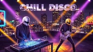 Night Skyline Funk & City Chill Disco Grooves 🌃✨DAFT PUNK TRIBUTE