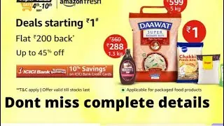 #amazon lo groceries eppudanna konnara flat 300₹ cashback miss avvakandi #groceryhaul#grocery #haul